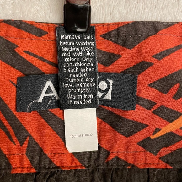 💙Flare skirt- Multcolor Fall  print - Picture 7 of 8